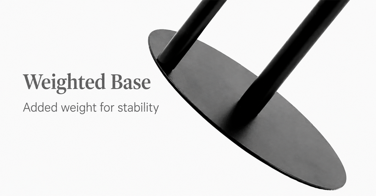 Weighted base of the holder