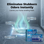 Fast Dissolve Drain Clog Remover Tablets Household Pipe Deodorant Cleaner