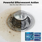 Fast Dissolve Drain Clog Remover Tablets Household Pipe Deodorant Cleaner