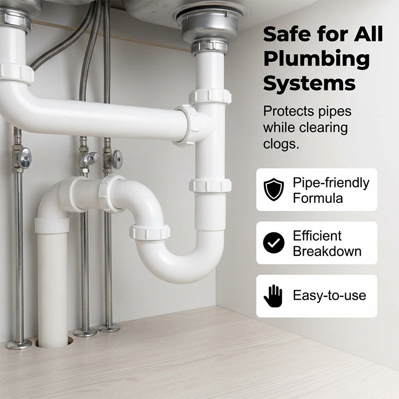 Drain care tablet routine